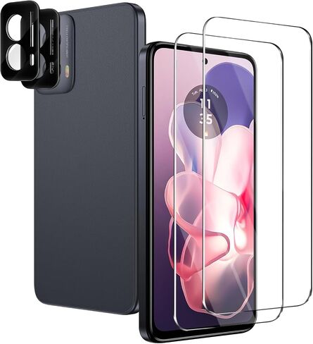 [2+2 Pack] for Motorola Moto G Power 5G 2024 Screen Protector+Camera Lens Protector,Anti-Scratch High Definition Bubble-Free in Saudi Arabia