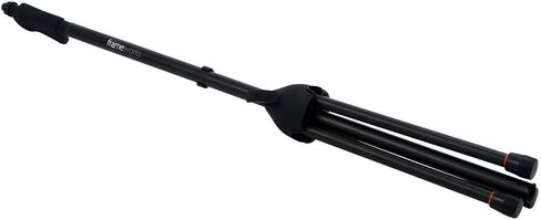 Gator Frameworks Tripod Mic Stand with Soft Grip Twist Clutch, Boom Arm, and Both 3/8" and 5/8" Adapters; Min/Max Height - 6"/99" (GFW-MIC-2020),Black in Saudi Arabia