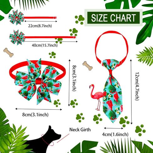 32pcs Summer Dog Collar Bow Ties, Bulk Adjustable 16pcs Small Dog Bow Ties and 16pcs Dog Neck Ties, Hawaii Fruit Dog Collar Bowties for Small Medium Dog Collar Grooming Accessories in Saudi Arabia