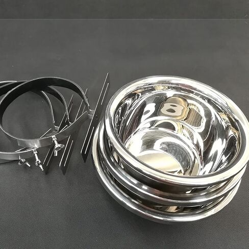 Stainless Steel Hanging Pet Bowl for Medium Large Dogs, Dog Cage Hanging Water Food Bowl, Non-Slip Removable Pet Dish Bowl with 2 Bolt Holders in Saudi Arabia
