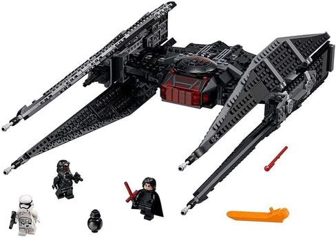 LEGO Star Wars Episode VIII Kylo Ren's Tie Fighter 75179 Building Kit, TIE Silencer Model and Popular Gift for Kids (630 Pieces) in Saudi Arabia