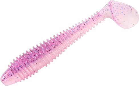 Dr.Fish 20 Pack Paddle Tail Swimbait Soft Fishing Lure Soft Plastic Bass Fishing Lures Worm Drop Shot Bait Trout Crappie Freshwater 1.4''/2''/3'' in Saudi Arabia