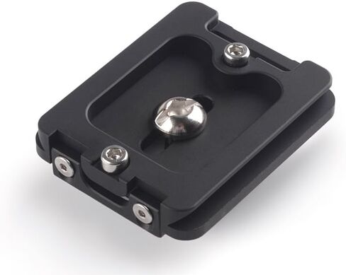 SUNWAYFOTO DP-50R لوحة QR مقاس 50 مم مع شفة قابلة للسحب، متوافقة مع الكاميرات، أسود in Kuwait