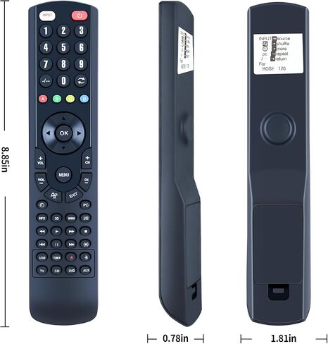 جهاز التحكم عن بعد البديل RC-X35L الجديد مناسب لـ Bose Lifestyle V35 V25 t20 525 535 135 in Saudi Arabia