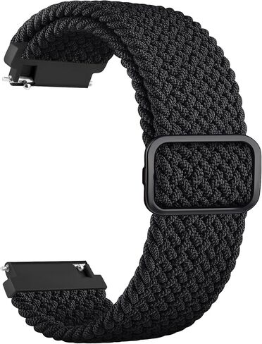 22mm Bands Compatible for Samsung Galaxy Watch 46mm / Samsung Galaxy Watch 3 45mm / Gear S3 Frontier/Classic, Adjustable Elastic Replacement Sport Strap Wristband in Saudi Arabia