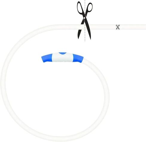 LED Dog Collar - Parent (Yellow, Large) in Saudi Arabia