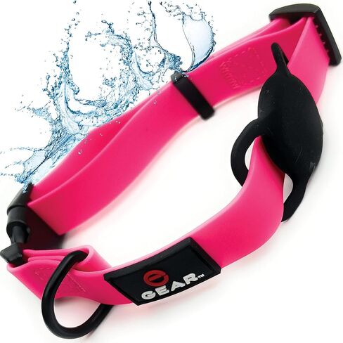 Waterproof Dog Collar with Apple AirTag Holder – Adjustable, Durable, Ideal for Small to Large Dogs in Kuwait