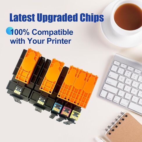مجموعة خراطيش حبر 902XL متوافقة مع خراطيش حبر HP 902 XL 902 تعمل لطابعة HP Officejet Pro 6978 6974 6968 Officejet 6958 6956 6951 (5 عبوات) in Kuwait