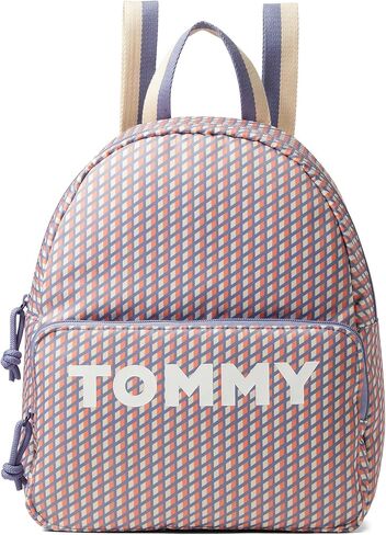 حقيبة ظهر Tommy Hilfiger Cory II متوسطة القبة باللون الأزرق الحجري مقاس واحد in Saudi Arabia