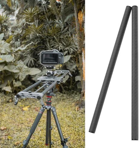 The Lord of the Tools 2Pcs Camera Carbon Fiber Extension Pole Compatible with SmallRig Compatible with Tilta Carbon Fiber Rod Camera Accessories 30cm L 15mm D for 15mm Pole in Saudi Arabia