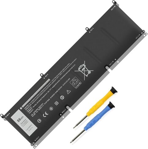 69KF2 86Wh Laptop Battery Replacement for Dell XPS 15 9500 9510 9520 9530 Precision 5550 5560 5570 Mobile Workstation Alienware M15 M17 R3 R4 Dell G15 5510 5511 5520 8FCTC 08FCTC 70N2F 7167mAh 6Cell in Saudi Arabia