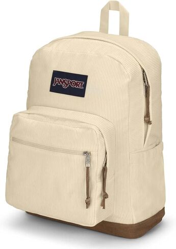 JanSport Right Pack Expressions Backpack - Travel, Work, or Laptop Bag - Black Corduroy in Kuwait