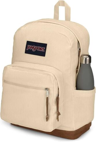 JanSport Right Pack Expressions Backpack - Travel, Work, or Laptop Bag - Black Corduroy in Kuwait