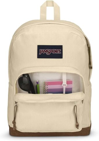 JanSport Right Pack Expressions Backpack - Travel, Work, or Laptop Bag - Black Corduroy in Kuwait