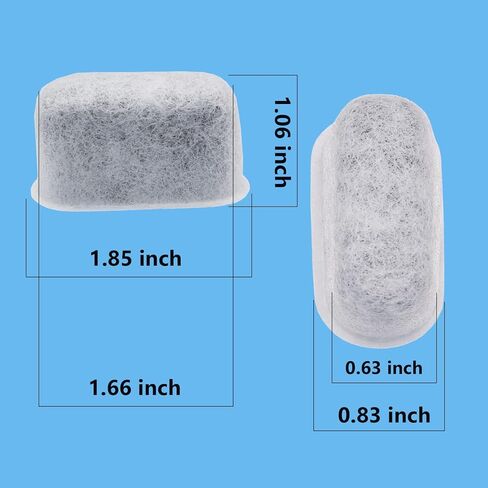 6-Pack Replacement Charcoal Water Filters for All Cuisinart Coffee Makers & Reusable Coffee Filter Compatible With Cuisinart Coffee in Saudi Arabia