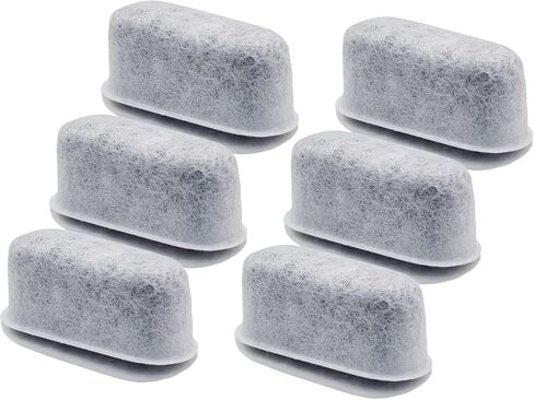 6-Pack Replacement Charcoal Water Filters for All Cuisinart Coffee Makers & Reusable Coffee Filter Compatible With Cuisinart Coffee in Saudi Arabia
