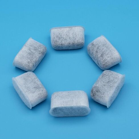 6-Pack Replacement Charcoal Water Filters for All Cuisinart Coffee Makers & Reusable Coffee Filter Compatible With Cuisinart Coffee in Saudi Arabia
