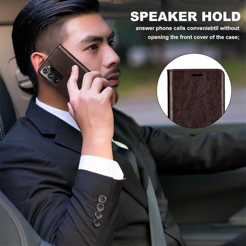 iCoverCase for Samsung Galaxy S23 Ultra Wallet Case with Card Slots Holder, Premium Leather Kickstand Feature Flip Folio Case Cover for Galaxy S23 Ultra (Red) in Saudi Arabia