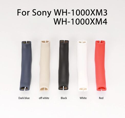 غطاء عصابة رأس Adhiper لهاتف Sony WH-1000XM3/1000XM4، غطاء واقي عصابة رأس من السيليكون قابل للغسل متوافق مع سماعات الرأس Sony WH-1000XM3/1000XM4(WH1000XM3/1000XM4) (أسود) in Saudi Arabia