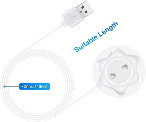 Replacement Rose Charger Magnetic Charger USB Cable for Rose Dock Station Only-12mm in Saudi Arabia