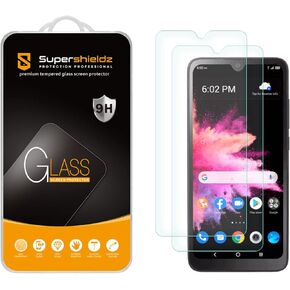 Supershieldz (2 Pack) Designed for Alcatel TCL 30 Z/TCL 30Z / TCL 30 LE Tempered Glass Screen Protector, Anti Scratch, Bubble Free