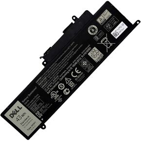 DELL GK5KY Laptop Battery for Dell 11 3147 3148 3152 3157 13 7347 7348 7352 7353 7359 P20T Laptop 04K8YH 4K8YH RHN1C 92NCT 43Wh 11.1V 3Cell