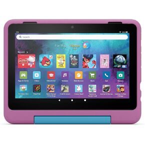 Amazon Kid-Friendly Case for Fire HD 8 tablet (Only compatible with 12th generation tablet), Marvel Avengers