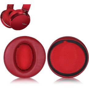 MDR-XB950B1 Replacement Earpads Ear Cup Cover Memory Foam Cushion Compatible with Sony MDR-XB950BT MDR-XB950N1 XB950B1 Wireless Headphones (Black)