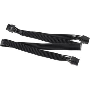 ECSiNG GPU 8 Pin to Dual 6+2 Pin PCIE Power Cable Compatible with Corsair Modular RM/RMX/RMi/HX/HXi/AX/AXi/SF/TX/TX-M Power Adapter Cable