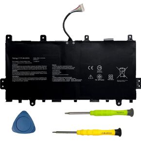 C21N1808 Laptop Battery fit for Asus Chromebook C423 C523 C423NA C523NA C423NA-EB C423NA-BZ C523NA-A2 C423NA-RH91T-CB C523NA-DH02 C523NA-EJ0052 C423NA-BV0078 C523NA-A20105 7.7V