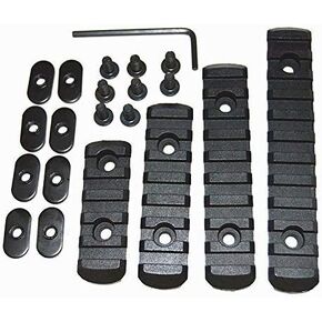 HWZ Tactical Polymer Section Kit Handguard L2 L3 L4 L5 Sizes Black