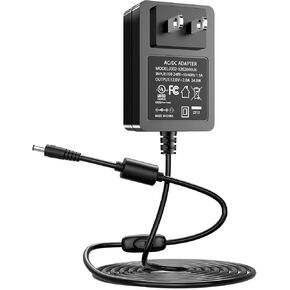 12V Power Cord for Zyllion Back Neck Massage Pillow, Compatible with Zyllion, Papillon, Nekteck, COMFIER, RESTECK, Viktor, snailax shiatsu Neck and Back Massager