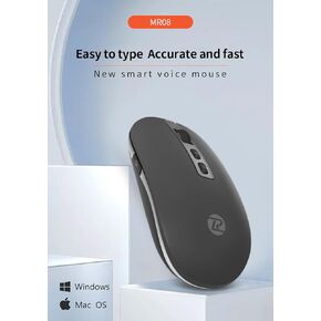 Smart Voice Typing Wireless Bluetooth Mute Mouse