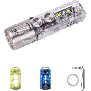 مصباح يدوي RovyVon A28 Gen 2 1000 Lumens EDC، 6500K LED أبيض بارد، قابل لإعادة الشحن عبر USB-C، زر مزدوج لوضع التشغيل/القفل اللحظي، مشبك مغناطيسي، هدية للطوارئ في الهواء الطلق (365 نانومتر/أبيض) in Kuwait