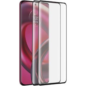 OCESTORE (2 Pack For Moto edge 30 fusion (2022) 3D Curved Screen Protector, 9H Hardness Tempered Glass Full Screen Coverage 3D Curved Edges for Moto edge 30 fusion 6.6"