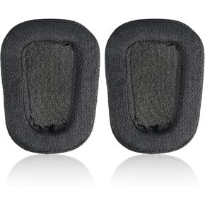 Replacement Earpads with Mesh Fabric & Memory Foam Ear Cushion Cover for Logitech G633 G933 Headphone ONLY (Black)