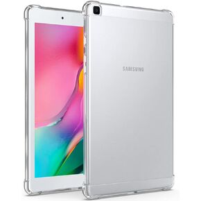 Case for Samsung Galaxy Tab A 8.0 (SM-T290/T295), Slim Light Soft TPU Side Corner Protective Cover Case, Clear