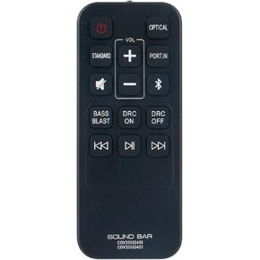 COV33552438 COV33552433 Replacement Remote Control Applicable for LG 2.0 Channel Compact Sound Bar SK1