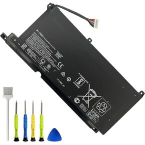 PG03XL 52.5Wh Battery Replacement for HP Pavilion Gaming 16t-a000 CTO 15-EC 15-DK Series VICTUS 5/6 MAX TPN-C141 TPN-Q229 TPNQ241 series OMEN 5X FPC52 series 11.55V 4323mAh