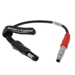 Alvin's Cables Topcon Power Cable for Hiper Series| Legacy Series| GB| GR-3, 5 Pin to SAE2 Charger Power Cable