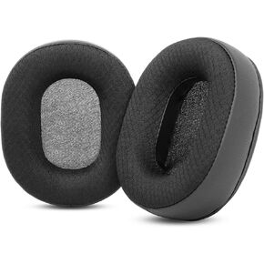 EP650 Ear Pads YDYBZB DIY Earpads Ear Cushions Replacement Compatible with August EP650 EP 650 Headphones Fabric Black