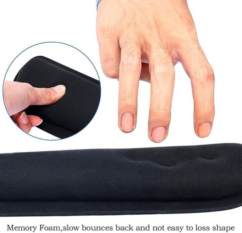 وسادة حماية وسادة اليد من إسفنج الذاكرة قطعتان، وسادة دعم مسند المعصم للوحة المفاتيح in Kuwait