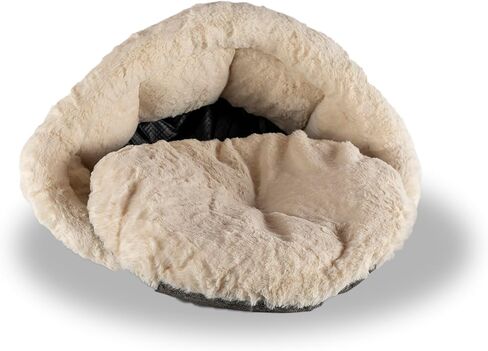 سرير أرماركات المريح للقطط باللون البيج والرمادي C105HHS/MB in Kuwait