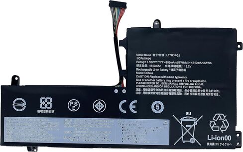 بطارية كمبيوتر محمول L17M3PG1 L17M3PG2 L17L3PG1 L17L3PG2 متوافقة مع Lenovo ideapad 730S-13IWL Yoga S730-13IWL S730-13IML Series L17C3PG1 L17C3PG2 5B10R32748 5B10R32749 5B10W67276 5B 10W67274 in Kuwait