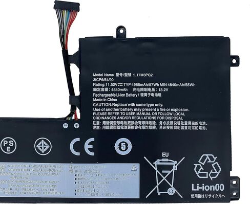 بطارية كمبيوتر محمول L17M3PG1 L17M3PG2 L17L3PG1 L17L3PG2 متوافقة مع Lenovo ideapad 730S-13IWL Yoga S730-13IWL S730-13IML Series L17C3PG1 L17C3PG2 5B10R32748 5B10R32749 5B10W67276 5B 10W67274 in Kuwait