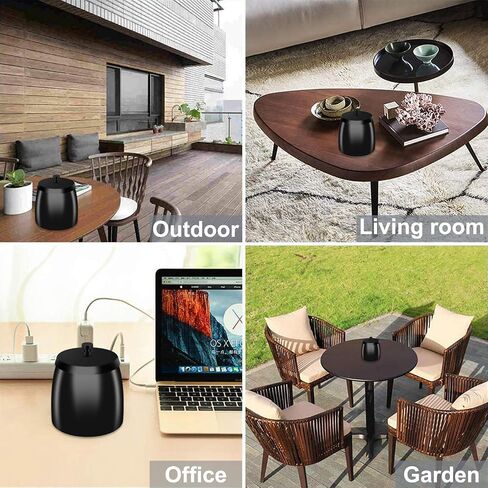 Ashtray with Lid for Cigarettes, Windproof Outdoor Ashtray Smokeless Odorless, Stainless Steel Ash Tray for Outside Indoor Patio Home Office Decoration (Large) in Kuwait