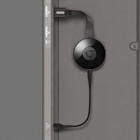 سلك طاقة USB متوافق مع Roku Chromecast TV Streaming Stick - كابل شاحن، قصير مجدول 11 بوصة، عبوتان in Saudi Arabia