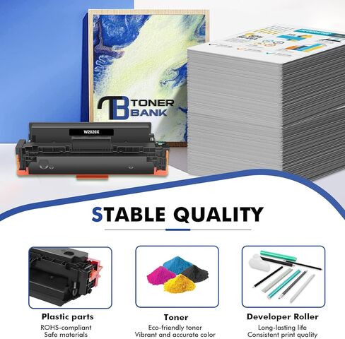 414X خراطيش حبر 4 عبوات عالية الإنتاجية MFP M479fdw بديلة متوافقة لـ HP 414X 414A لحبر الطابعة HP Color Laserjet Pro MFP M479fdw M454dw M479fdn M454dn M479dw (أسود سماوي أصفر أرجواني) in Kuwait