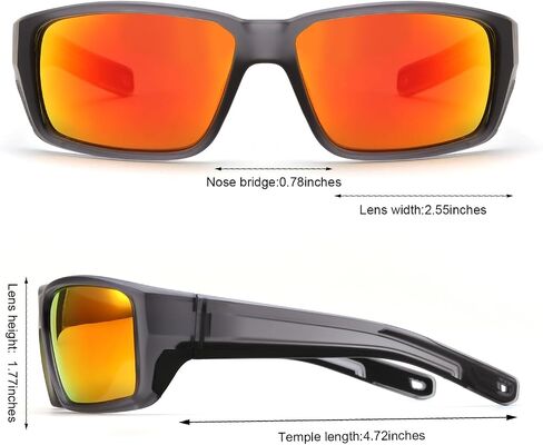 Karsaer Velero Polarized Sports Sunglasses,Ideal for Men Women,for Fishing Running Kayaking,UV Protection in Saudi Arabia