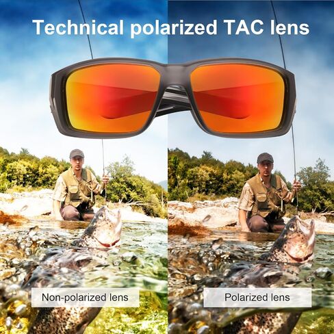 Karsaer Velero Polarized Sports Sunglasses,Ideal for Men Women,for Fishing Running Kayaking,UV Protection in Saudi Arabia